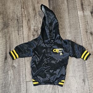 Vintage Black and Yellow Georgia Tech Jacket
